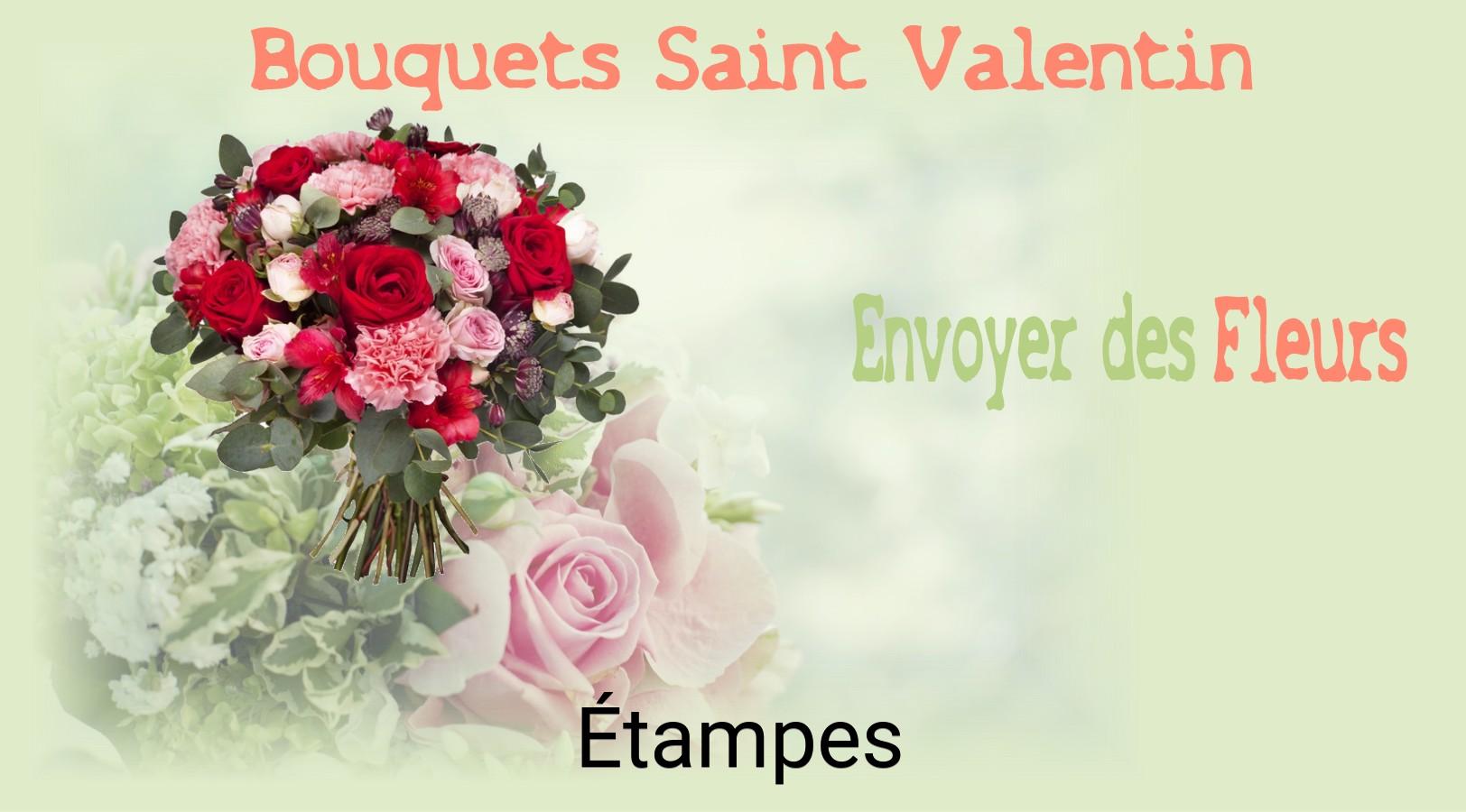 Roses de Saint-Valentin livrées à Étampes